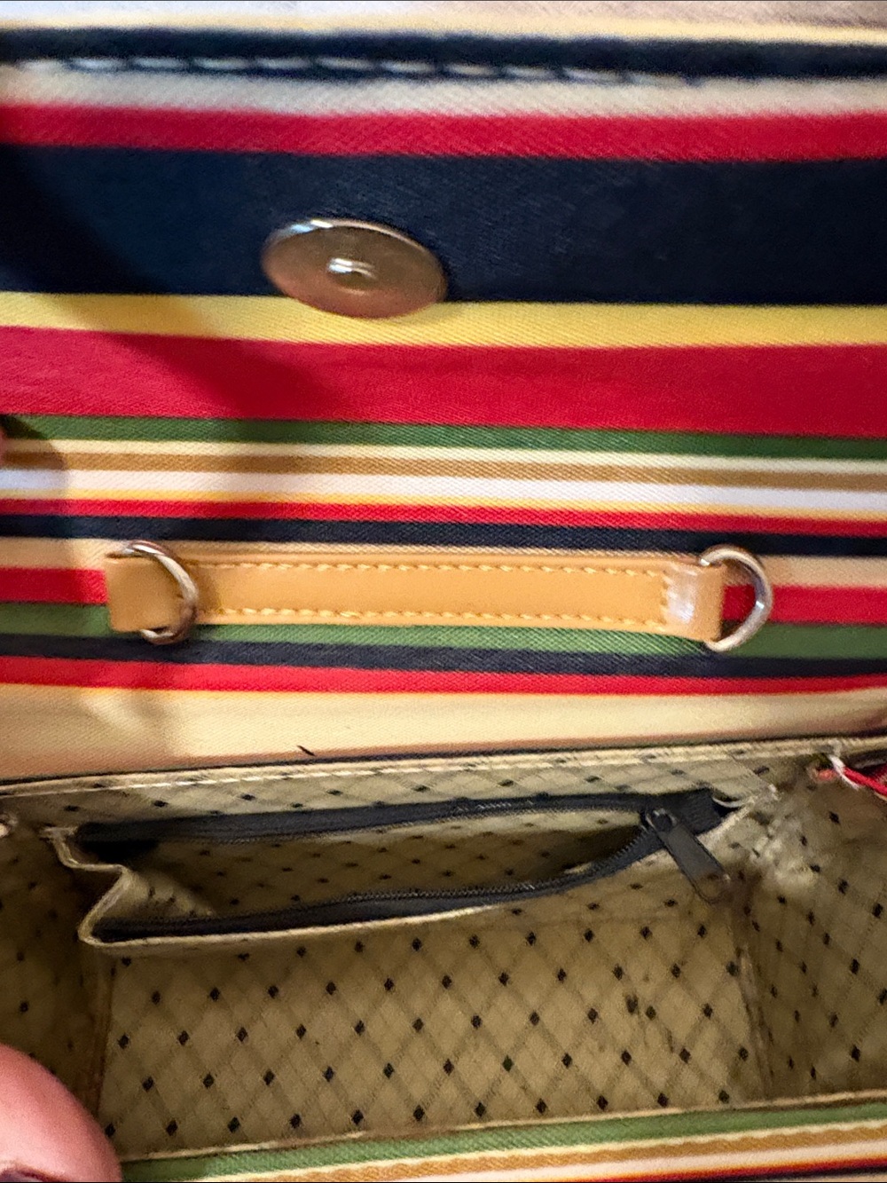 KATE SPADE Striped Mini-Bag - Picture 3 of 8
